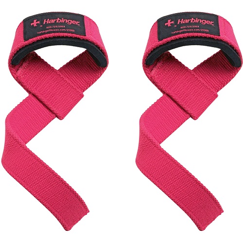 Harbinger Womens Padded Cottion Lifting Straps